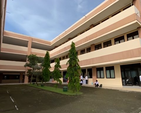 MEGAH: Calon gedung tempat pelaksanaan program Sekolah Rakyat di Bojonegoro. (Foto: Istimewa)