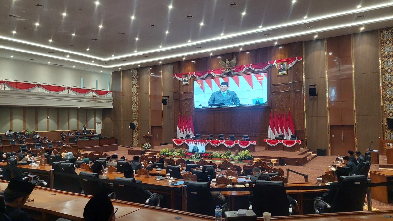 DPRD Bojonegoro Gelar Paripurna Istimewa HUT ke 81 Indonesia, Lintas Elemen Hadir